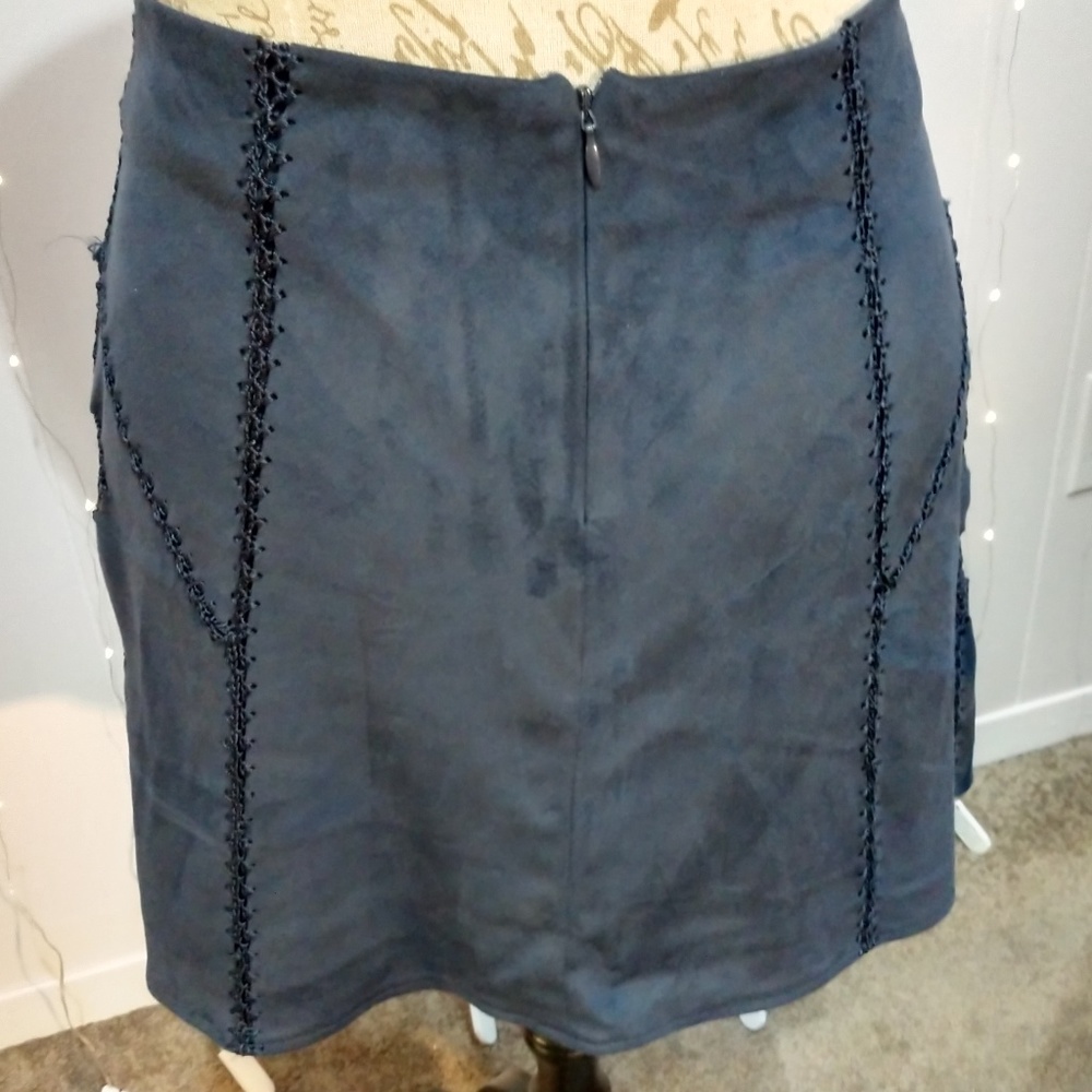 American Rag Suede Skirt - Picture 3 of 5